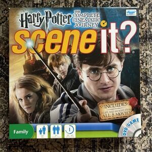 Harry Potter "Scene It" Complete Cinematic Journey DVD Game Screen Life 2011